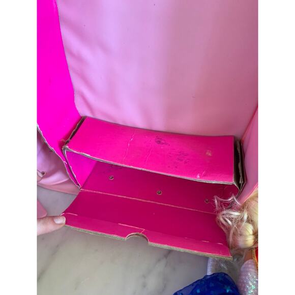 Vintage 1988 Pink Ballerina Barbie Doll Case - Picture 4 of 7